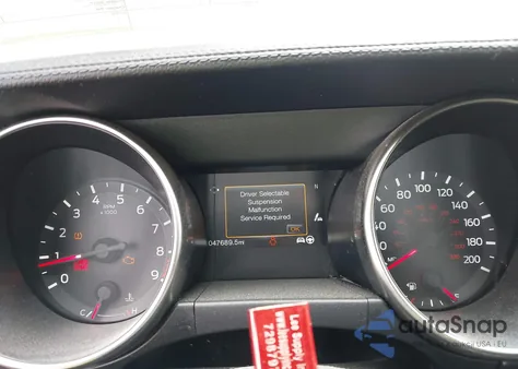 2017 Ford Shelby Gt350 из США, поврежденный, VIN 1FA6P8JZ0H5522911